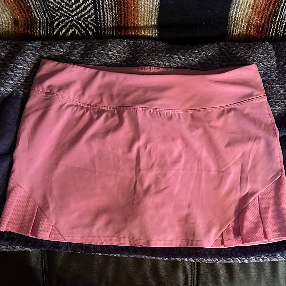 Etonic Pink Athletic Skort with side Pleats